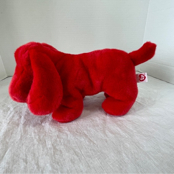 Ty Beanie Buddies ROVER the Red Dog 12” Plush Stuffed Animal VTG 1998 - Picture 5 of 8